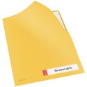 Folder A4 z kieszonką na etykietę Leitz Cosy, żółta 47080019