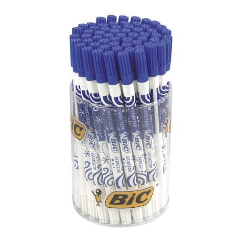 Wymazywacz do piór BIC Ink Eater niebieski Tuba 60szt, 8630491 (X)