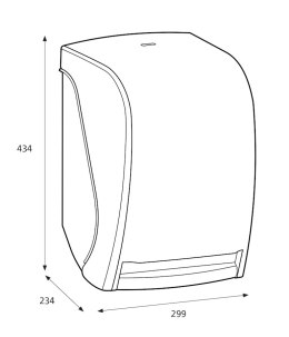 KATRIN INCLUSIVE elektryczny dozownik do ręczników - biały 93701