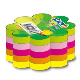 Notes Kwiatek 67x67, Mix 5 Kol.neon STICK`N 250kartek 21357