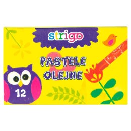 Pastele olejne 12 kolorów STRIGO SSC027