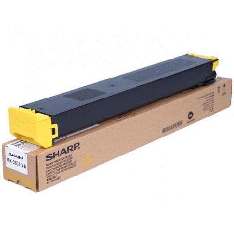 Toner SHARP MX-36GTYA żółty 15000 str