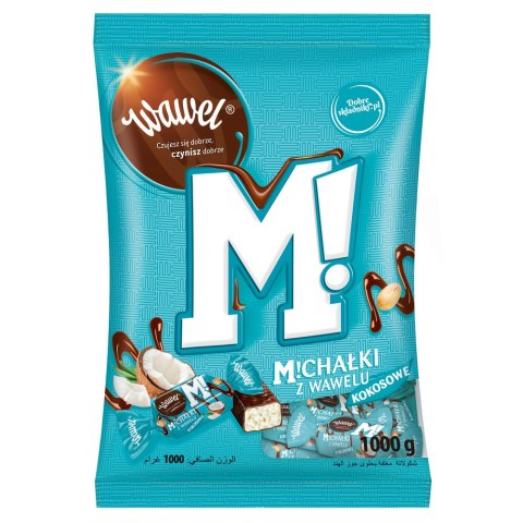 Cukierki WAWEL MICHAŁKI KOKOSOWE 1kg