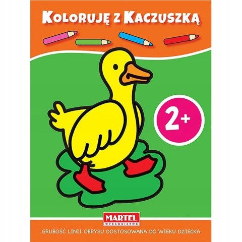 Koloruję z kaczuszką 2+ MARTEL