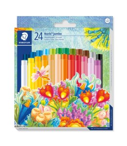 Pastele olejne jumbo Noris Club, 24 kol., Staedtler S 243 NC24