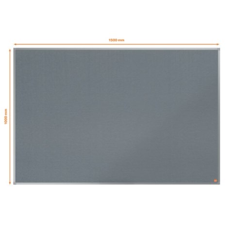 Tablica ogłoszeniowa filcowa Nobo Essence 1500x1000mm, szara 1915546