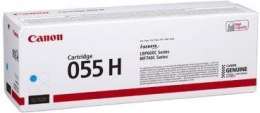 Toner CANON CRG055HC (3019C004) niebieski 5900str korporacyjny