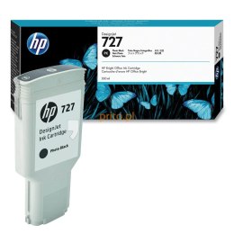 Tusz HP 727 (F9J79A) czarny foto 300ml