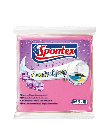 Uniwersalna ściereczka z grubej włókniny FAST WIPES (3)SPONTEX 97044199
