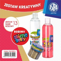 Zestaw do zrobienia Slime różowy ASTRA, 334120016