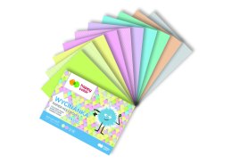 Blok Wycinanka Pastel, A4, 10 ark, 100 g, Happy Color HA 3710 2030-PA10