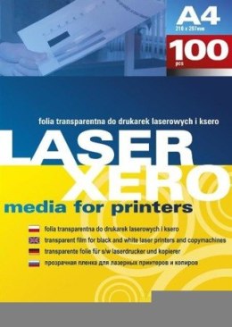 Folia do drukarek laserowych i kserokopiarek (100) LX A3 transparentna 100 mic. Argo