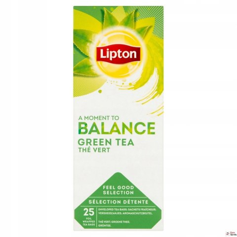 Herbata LIPTON Green Tea Pure (25 kopert fol.)