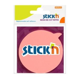 Notes samop.76x76 Różowe Koło STICK`N 50kartek 21182 (X)