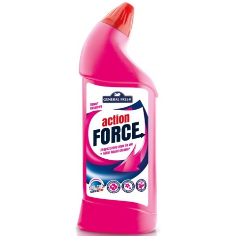 General Fresh Płyn do WC ACTION FORCE Kwiat1000 ml