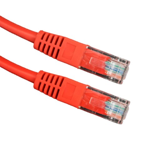 Kabel UTP CAT 5E PATCHCORD 5m czerwony EB276R ESPERANZA