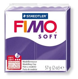 Kostka FIMO soft 57g, fiołkowy, masa termoutwardzalna, Staedtler S 8020-63