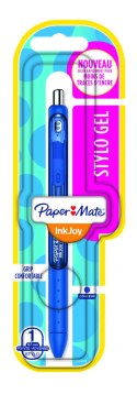 Pióro żelowe INKJOY GEL 0.7mm czarny PAPER MATE 1956019 na blistrze