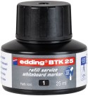 Tusz do markerów do tablic 25 ml czarny Edding BTK25/001/C