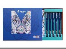 Cienkopis FRIXION FINELINER GRIF BOX (5szt,) PILOT PISW-FF-COLOURING GIF