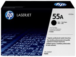 Toner HP 55A (CE255A) czarny 6000str P3010/P3015/P3015d/P3015dn
