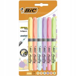 Zakreślacz BIC Highlighter Grip różowy, 811934