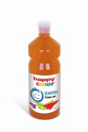 Farba tempera Premium 1000ml, ciemnopomarańczowy, Happy Color HA 3310 1000-45
