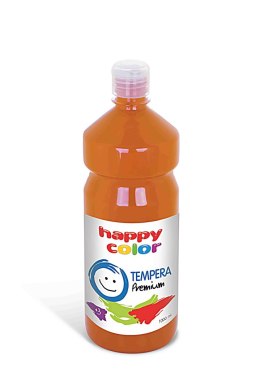 Farba tempera Premium 1000ml, ciemnopomarańczowy, Happy Color HA 3310 1000-45