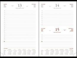 Kalendarz Vivella B5 dzienny p. biały Nr kat. 216 B5DB szary WOKÓŁNAS