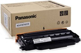Toner PANASONIC (KX-FAT431X) czarny 6000str