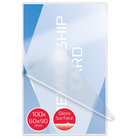 Folie do laminacji wizytówek GBC, 125 mic. , 100 szt., 3743157