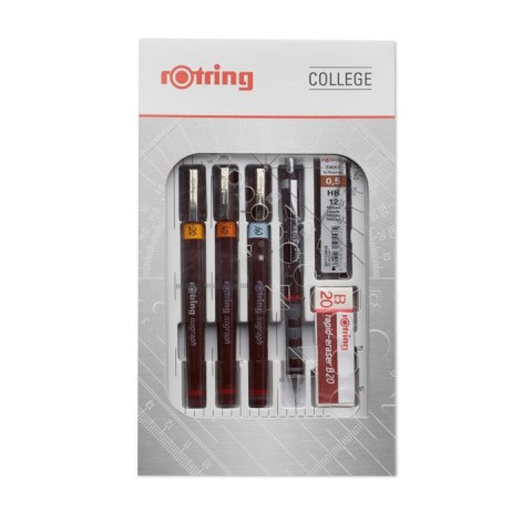 Zestaw Isograf COMBI College 0.2/0.4/0.6 ROTRING, S0699390
