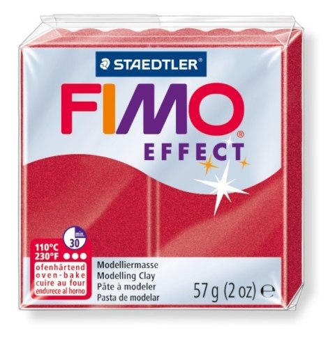 FIMOeffect, masa termoutwardzalna 56g, rubino S 8020-286