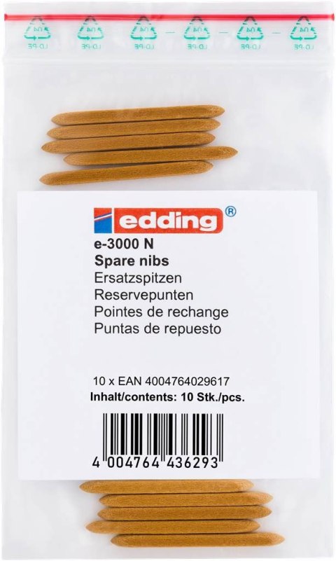 Końcówki do markerów e-300 10 szt. etui Edding 3000N