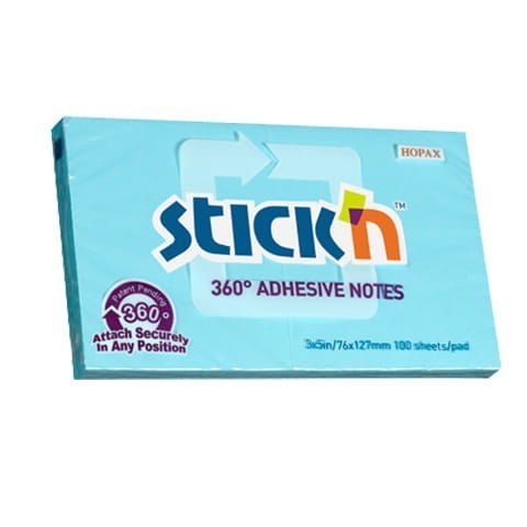 Notes samop.127x76, 360st., nieb. STICK`N 100k. 21557