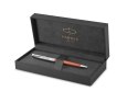 Długopis SAND BLASTED METAL ORANGE PARKER 2169361, giftbox