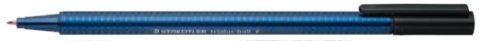 Długopis triplus ball F czarny Staedtler S 437 F-9 (X)