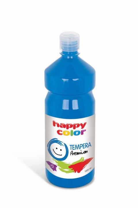 Farba tempera Premium 1000ml, błękitny, Happy Color HA 3310 1000-30