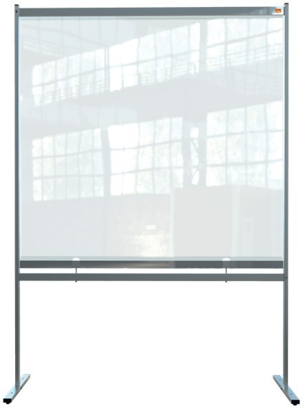 Ochronna ścianka działowa Nobo Premium Plus z PVC o wymiarach 1480 x 2060 mm 1915551