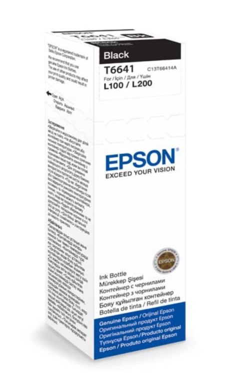 Tusz EPSON T6641 (C13T66414A) czarny 4000str