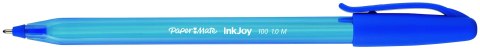 Długopis ze skuwką INKJOY 100 CAP M niebieski PAPER MATE S0957130