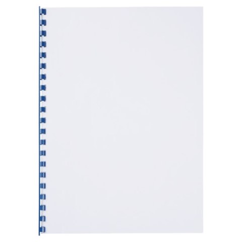 Grzbiety do bindowania plastikowe GBC Combs, A4, 8 mm, niebieskie , 100 szt., 4028234