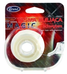 Taśma klejąca GRAND 18x20 MAGIC z dyspenserem 130-1277