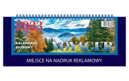 Kalendarz biurowy VOYAGER 2023 (H4g) - granat TELEGRAPH