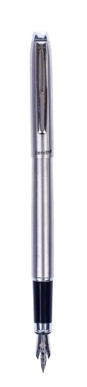 Komplet Zenith Silver w etui - pióro wieczne + długopis, 7020200