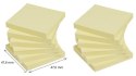 Bloczek samoprzylepny POST-IT_ Super Sticky (622-12SSCY-EU), 46,7x46,7 mm, 12x90 kart., żółty