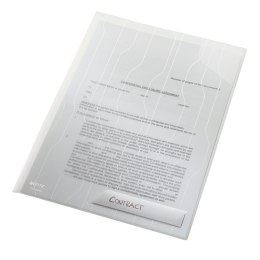 Folder LEITZ Combifile usztywniony biały przezroczty (3szt) 47280003
