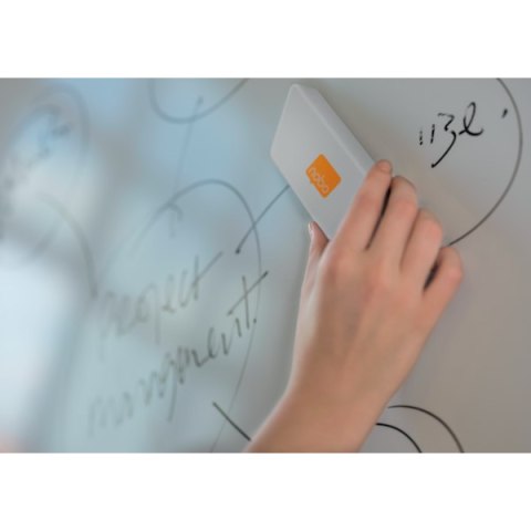 Gąbka magnetyczna Nobo do tablic suchościeralnych, biała 1905325