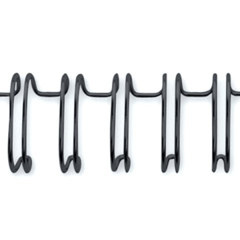 Grzbiety drutowe GBC WireBind A4, 8 mm, srebrne , 100 szt., RG810597