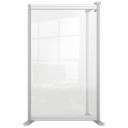 Przedłużająca przegroda na biurko Premium Plus wykonana z Plexi 600x1000mm 1915498